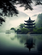Mid journey｜AI眼中的中国意境