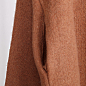 【有耳uare】超大翻领温暖中长款羊毛针织大衣 原创 设计 新款 2013