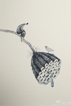 初七哟采集到治愈插画
