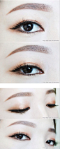 Light smoky Asian cat eye: 