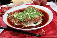 高清美食菜品菜谱剁椒鱼头