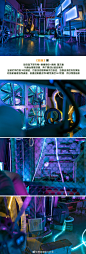 #斋蔻摄影工作室# 5.0版本新景
p1 科技+舞台混搭组合效果
p2 3 4科技景 所有灯带均可分组分别调色
p567 舞台景 专业舞台灯光，可调整颜色方向图案等，地面光滑平整～ ​​​​
