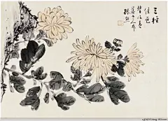 张熊——【三径佳色。背临青藤老人本】菊石 花卉镜片欣赏   |   
清|张熊(1803-1886)又名张熊祥，字寿甫、寿父，号子祥、祥翁，别号鸳湖外史、鸳湖老人，鸳湖老者，鸳鸯湖外史，西厢客。别署清河伯子、髯参军。精篆刻，工花鸟草虫蔬果、人物山水，注重写生，亦善八分书。与任熊、朱熊合称&quot;沪上三熊&quot;。