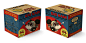 mickey mouse disney gas mask funny package design 