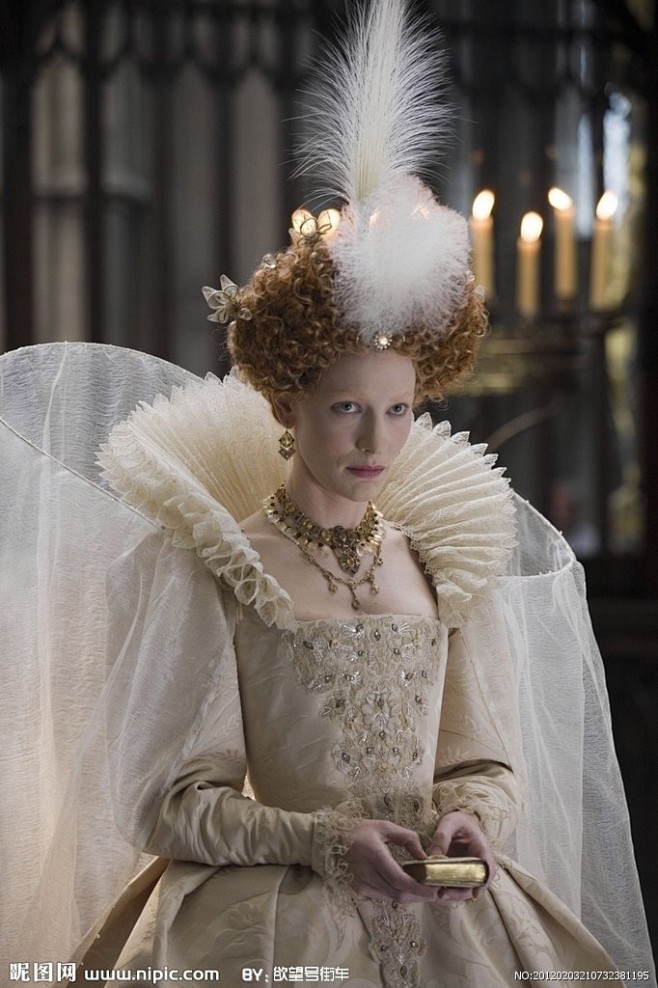 01:16:52英国女王伊丽莎白一世1喜欢服饰造型素材银八33同采自nipic
