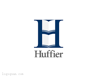 标志说明：Huffier图书馆logo标...