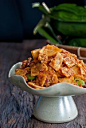 Spicy tempeh and potato stir fry