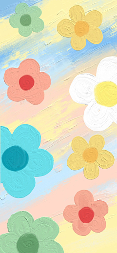 花儿小象采集到清新小画