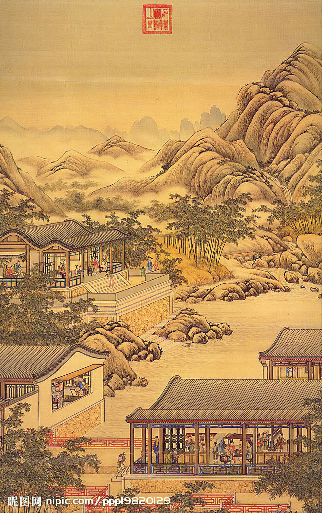 古代小山村