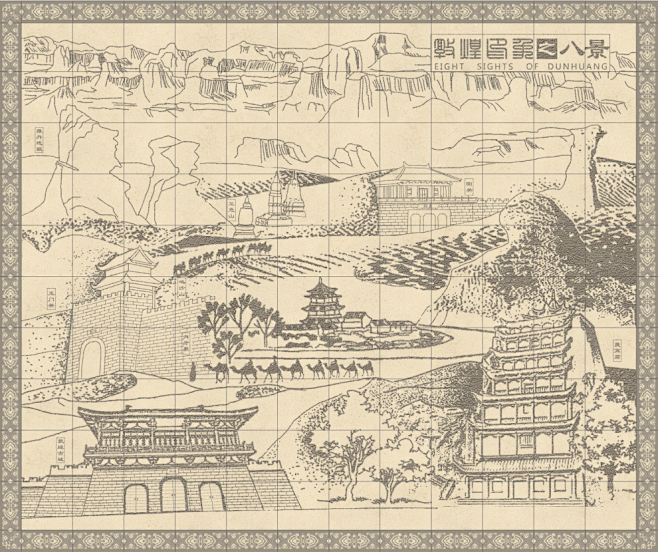 丝绸之路 一带一路 | 在壁画中生动演绎...