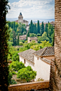 Travel Spots / Alhambra, Granada, Spain
阿尔罕布拉，格拉纳达，西班牙