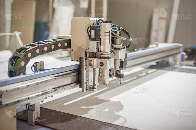 工厂大型数控数字切割机用于切割纺织品