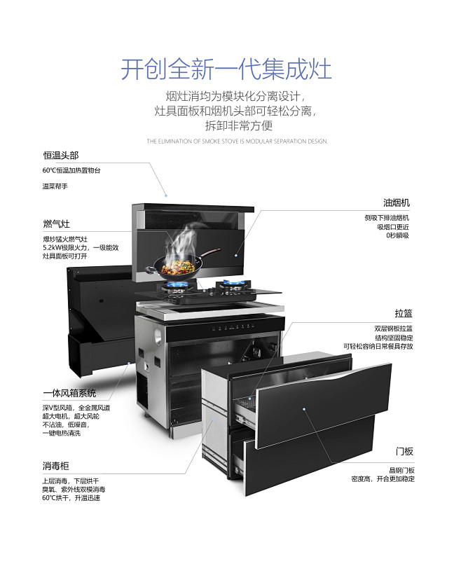 厨房电器 油烟机 集成灶 燃气灶 高端 ...