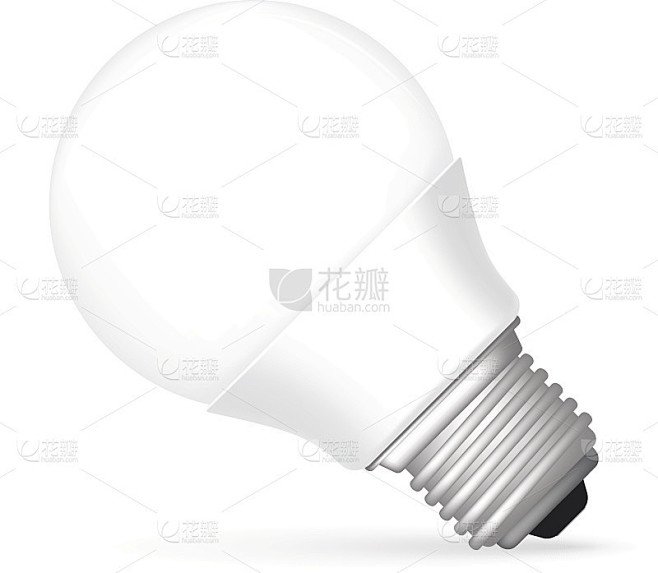 led灯泡矢量图