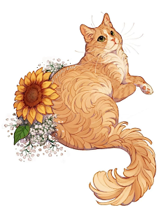 麦七111111采集到猫咪手绘
