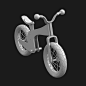 No Pedal Bike 001 3D Model