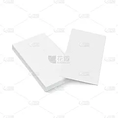 名片模板空白。矢量图