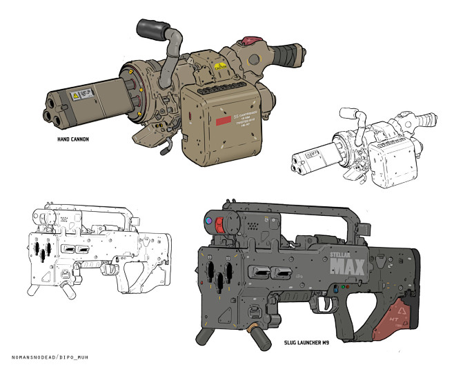 {现代系列}欧美现代武器设计（写实）