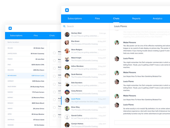 UI Kits : 40 Dashboa...