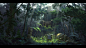 Race For The Globe - Jungle Clearing, Nick Carver : Environment design for Race For The Globe.