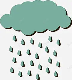 卡通大雨天气预报 免费下载 页面网页 平面电商 创意素材