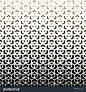 seamless geometric halftone abstract pattern background