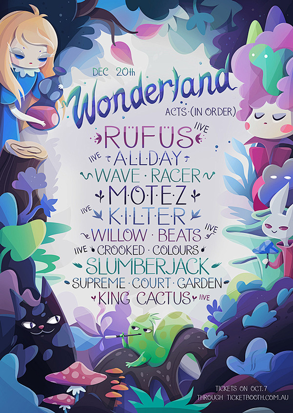 wonderland  : Poster...