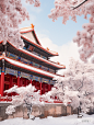 北京下大雪了！没能去故宫，那就用AI想象吧