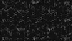 摘要低对比度的黑色背景。圆形细胞