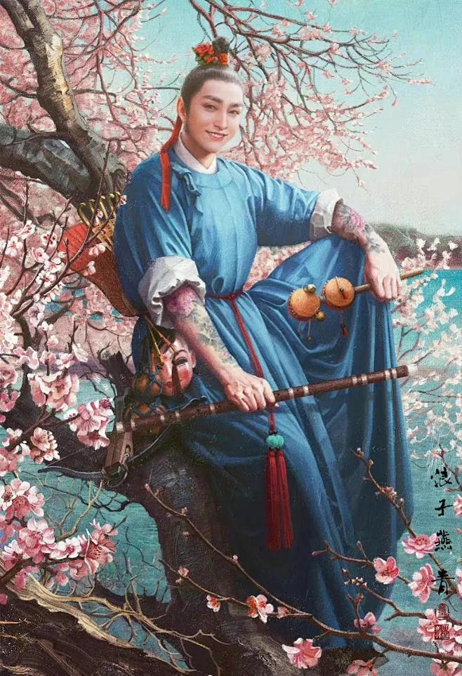 张墨一水浒英雄图谱全集