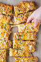 Cheesy Buffalo Chicken Pizza Sticks