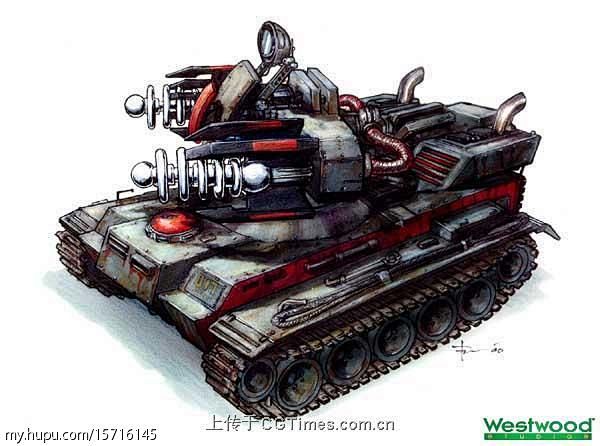红色警戒2兵器装备原画设定公开游戏区虎扑篮球论坛