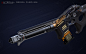 Assault Rifle 'Omnitech AR-5A', Daniel Solovev : An assault rifle concept. <br/>That was a long way, but I did it! At first, I started making this gun for my online class "Weapon Concept Art for Games", but later I fell in love with this d