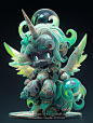Art toys 艺术公仔,盲盒公仔,doll 设计，手办 (305)
