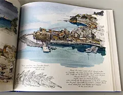 Sicily Sketchbook 西西里岛速写 Fabrice Moireau-淘宝网
