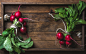 Fresh radish bunches on wooden tray by Anna Ivanova on 500px