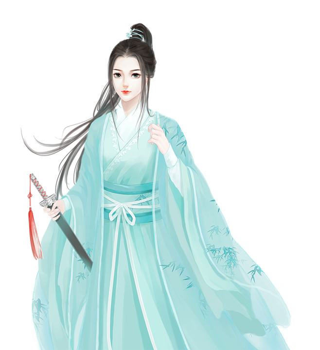 青衣女侠