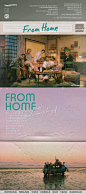 *from home /cassette tape cover