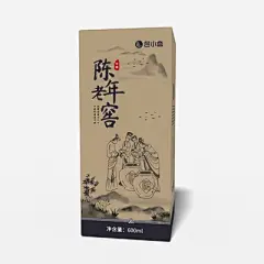 陈年老窖酒包装
