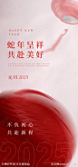 元旦蛇年海报-源文件-志设网-zs9.com
