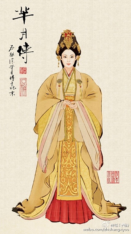 #芈月传# 凑了九张水墨孙俪孙娘娘。