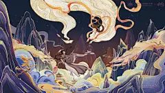 聊斋志异——倩女幽魂_插画-绘王社区
