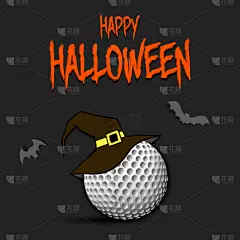 高尔夫球,幸福,巫婆帽,白昼,十月,季节,符号,运动