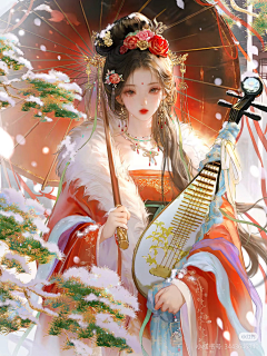 傻啦傻啦采集到古风(女)