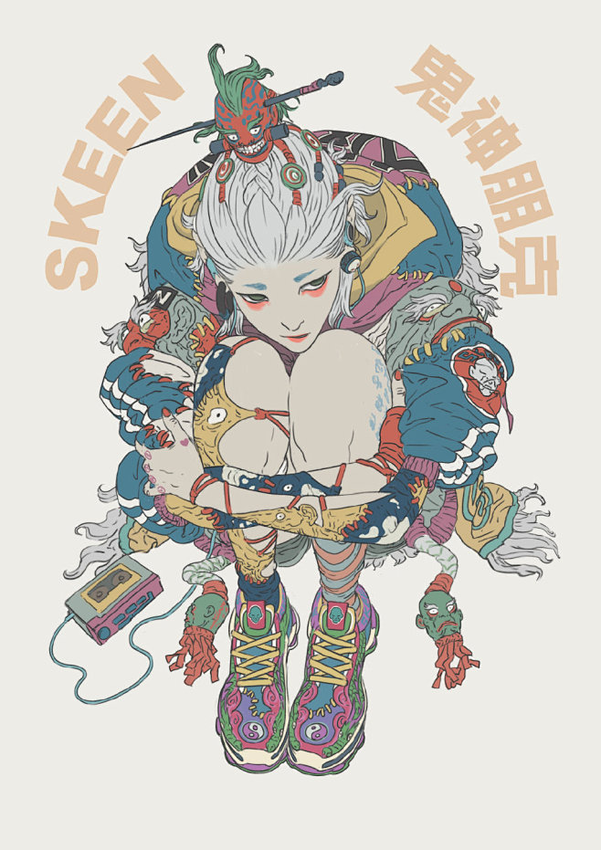 鬼神朋克还可以这么玩？诡诞的东方志怪题材...