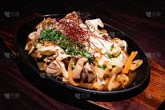 日式蒜蓉炒鸡