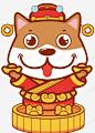 狗年春节卡通吉祥物 免抠png 设计图片 免费下载 页面网页 平面电商 创意素材