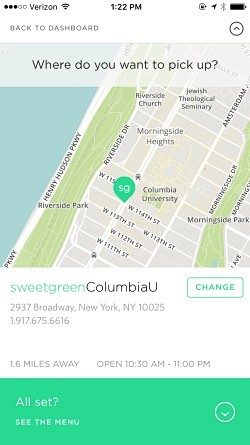 sweetgreen Screensho...