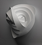 Folded paper: Matt Shlian