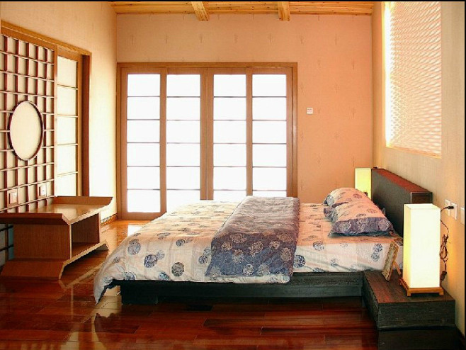 经典日式卧室装修效果图